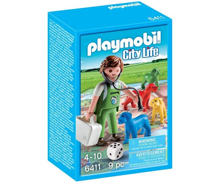 "PLAYMOBIL City Life" veterinārā klīnika 10x15cm